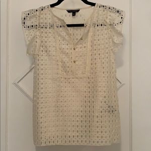 Banana Republic Ruffles Sleeve Blouse